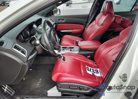 2018 Acura Tlx Tech+A from USA, damaged, VIN 19UUB2F69JA011952